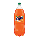 Fanta  orange flavored soda, caffeine free Full-Size Picture